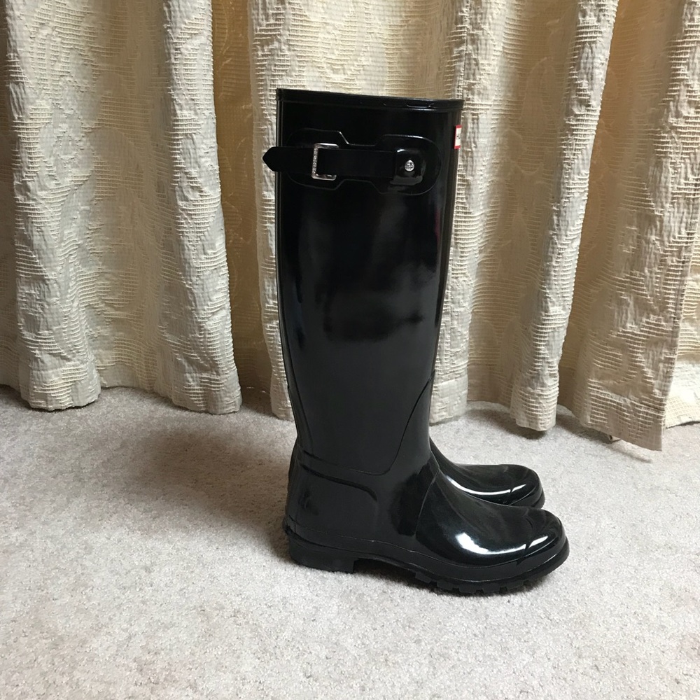 Never worn hunter boots!